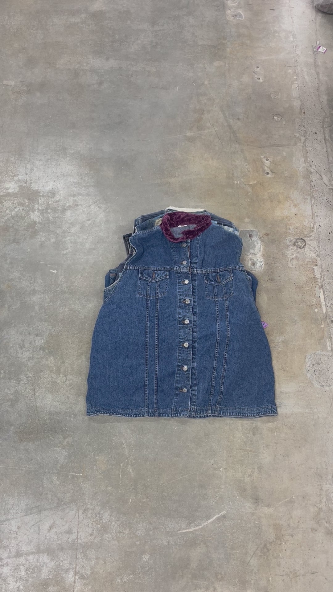 Collection of 50X DENIM VEST in a gallery layout